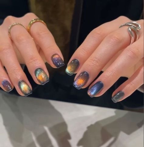 Velvet Nails, Nails Trend, Home On A Budget, Nail Trend, Colorful Nails, Cat Eye Nails, Nagel Inspo, Cat Kuku, Dream Nails