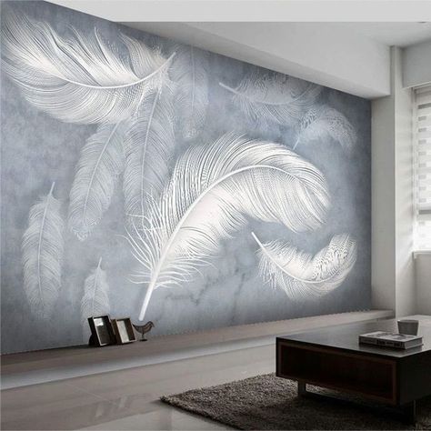 Modern Latest Mandola Wall Texture Design Making | 3D Wall Decoration | Wall Texture Painting Ideas https://youtu.be/AoBvTn6z2p4 paper texture wall texture design texture paint texture wall wood texture texture art stone texture Wallpaper For Home Wall, Geometric Wallpaper Design, Wallpaper For Home, Feather Wallpaper, Wall Decorating, Normal Wallpaper, Silk Wallpaper, Feather Wall, Wallpaper 3d