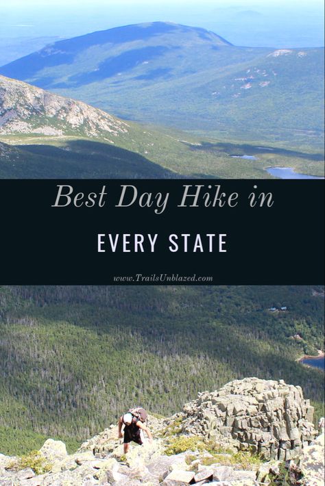 The best day hike in every state in the US #hiking #travel Hiking Usa, Hiking Places, Hiking Photography, The Great, Hiking Destinations, Destination Voyage, Go Hiking, The Best Day, Best Hikes