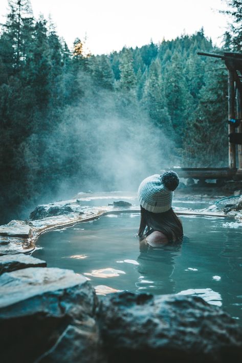 When temperatures are down, a steamy hot spring in the middle of nowhere is one of mother nature’s greatest gifts. Whether you need to unwind from a busy week or you’re on a... Spring Photoshoot, Spring Pictures, In The Middle Of Nowhere, Middle Of Nowhere, Swimming Holes, Hot Spring, Going On Holiday, American West, Travel Tours