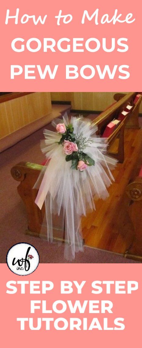 Church Wedding Flowers Altar, Ceremony Decorations Church, Wedding Pew Decorations, Wedding Ceremony Decorations Church, Christian Weddings, Wedding Table Decorations Centerpieces, Pew Bows Wedding, Pew Decorations, Wedding Pews