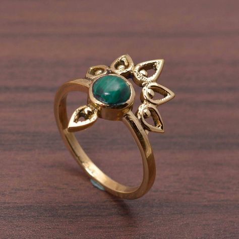 Excited to share the latest addition to my #etsy shop: Malachite Ring, Dainty crown Design Ring, Gemstone Ring, 18k Gold, Malachite Ring by ASANA, Green Crystal Ring for Women, Malachite Jewelry https://etsy.me/3JTsCbe #boys #vintagegemstones #round #bezel #minimalist Green Crystal Ring, Green People, Purple Stone Rings, Malachite Ring, Pink Engagement Ring, Rings Women, Malachite Rings, Malachite Jewelry, Ring Trends