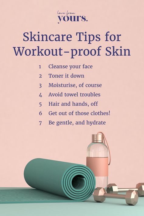 Whether you're a gym enthusiast, a yoga buff, or a marathon-lover, take sometime for a skincare routine that complements your sweat sesh. A workout-proof skincare routine will surely enhance your post-workout glow. Get Rid Of Pores, Natural Fitness, Wedding Skincare, Skin Detox, Heath And Fitness, Diy Remedies, Diy Beauty Hacks, Toner For Face, Diy Health