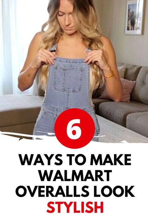 How to make cheap overalls look expensive with these easy cute overall styling ideas. How to style overalls this Summer. How To Wear Overall Shorts, How To Make Overalls Look Cute, Shoes To Wear With Overalls, How To Wear Overalls, Bib Overalls For Women Outfit Ideas, How To Style Overalls, What To Wear With Overalls, Overalls Outfit Winter, Styling Overalls