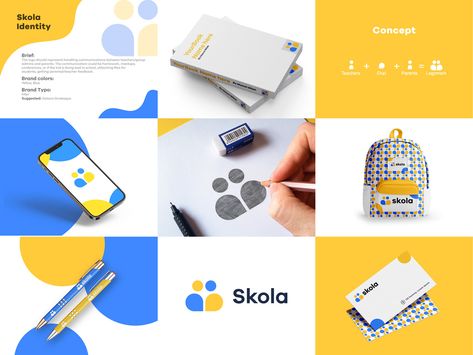 skola-educational consultant logo design-branding on Behance Consultant Logo, Consulting Logo, Logo Brand Identity, Branding Logo Design, Educational Consultant, Brand Board, School Kids, Logo Branding Identity, Brand Identity Design