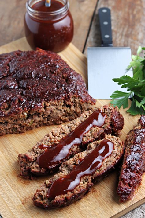 Traeger Smoked Meatloaf Recipe | RecipesforDads.com Traeger Meatloaf Recipes, Traeger Meatloaf, Smoked Meatloaf Recipe, Meatloaf Mix, Bbq Meatloaf, Smoked Meatloaf, Meatloaf Ingredients, Meatloaf Recipe, Smoker Recipes