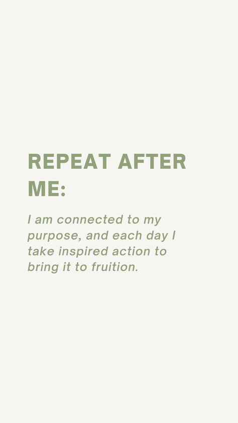 Finding Purpose Affirmations, Vision Board Purpose, Purpose Aesthetic, Purpose Affirmations, Take Action Quotes, Finding My Purpose, I Am Valuable, Personal Affirmations, Repeat Daily