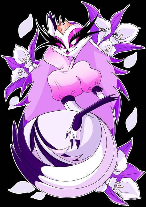 Helluva Boss Stella, Stella Fanart, Stella Helluva Boss, Stella Helluva, Hazbin Hotel Fanart, Stella Art, Vivziepop Hazbin Hotel, White Bird, Hotel Art