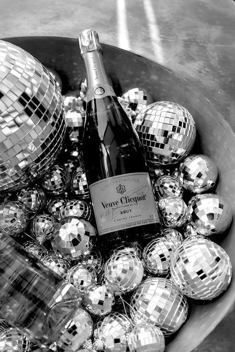 Disco Ball Champagne Poster, Bar Cart Print, Black and White, Funky Trendy Wall Art, Disco Party Decor, Cocktail Wall Art, Vintage Bar Print Black And White Disco Ball Aesthetic, Black And White Champagne Aesthetic, Champagne Aesthetic Vintage, Champagne Theme Birthday Party, Champagne Theme Party, Disco Decorations Party, Silver Theme Party Decoration, Black And White Party Aesthetic, Disco Balls Aesthetic