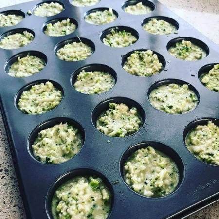 Cauliflower Broccoli Muffins - AnotherFoodBlogger | Recipes Broccoli Muffins, Cauliflower Muffins, Vegetable Muffins, Baking Powder Substitute, Cheesy Vegetable, Broccoli Vegetable, Toddler Snack, Cauliflower Gratin, Picky Toddler