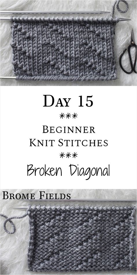 Knit Seed Stitch, Beginner Knit, Diy Tricotin, Knitting Basics, Dishcloth Knitting Patterns, Beginner Knitting Patterns, Knit Stitches, Knitting Blogs, Seed Stitch