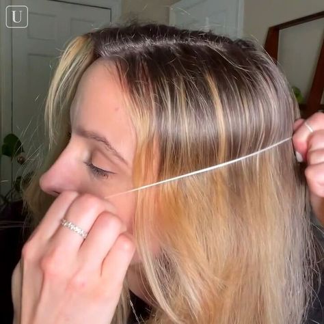 How To Fix Frizzy Hair Tips, No Heat Hairstyles For Frizzy Hair, How To Smooth Hair Flyaways, How To Smooth Frizzy Hair, How To Make Your Hair Look Fuller, Fine Frizzy Hair Hairstyles, Simple Hairstyles For Frizzy Hair, How To Make Hair Look Fuller, How To Make Your Hair Look Thicker