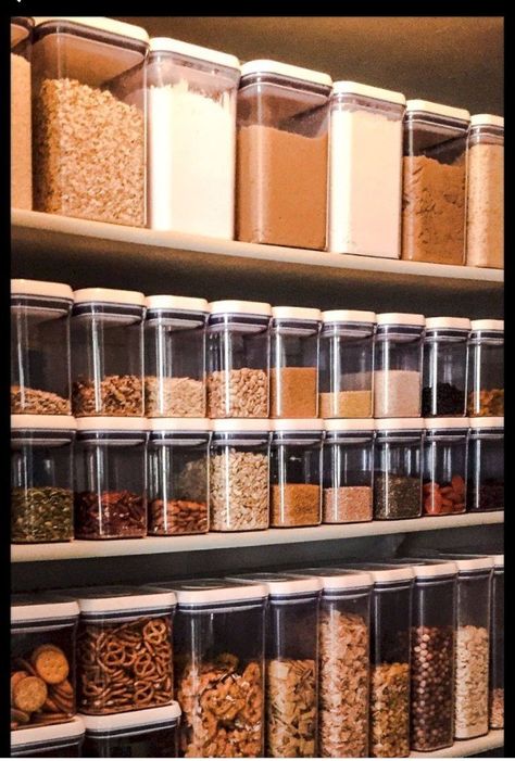 Luxury House Decor, Sauder Storage Cabinet, Modern Luxury House, Food Storage Rooms, Pantry Plans, Glamorous Bathroom Decor, Trading Card Storage, Modern Kitchen Cabinet Design, Kitchen Organization Pantry