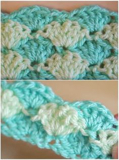 Puff Stitch Blanket, Crochet Shell Blanket, Crochet Shell Pattern, Crochet Puff Stitch, Crochet Shell, Stitch Blanket, Crochet Afghan Patterns Free, Crochet Shell Stitch, Crochet Stitches Free