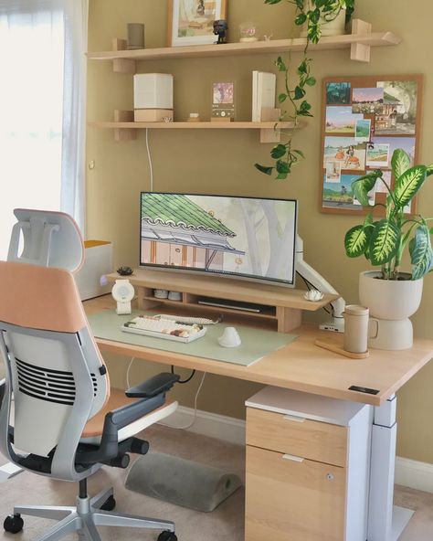 [Ad] 24 Hot Study Desk Organization Aesthetic Insights You've Never Considered 2023 #studydeskorganizationaesthetic Interior Design For Study Room, Minimalost Desk, Cubicle Desk Ideas, Zen Desk Setup, Office And Storage Room Ideas, Laptop Desk Ideas, Japanese Desk Setup, Workspace Inspiration Small Spaces, Cozy Computer Setup