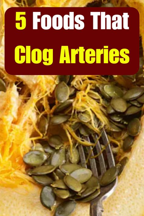 Foods that clog arteries may include fast foods, refined grains and sugar. Health Herbs, Heart Rhythm, Clogged Arteries, Fast Foods, Herbs Spices, Foods To Avoid, Food Facts, Thinking Skills, Heart Health