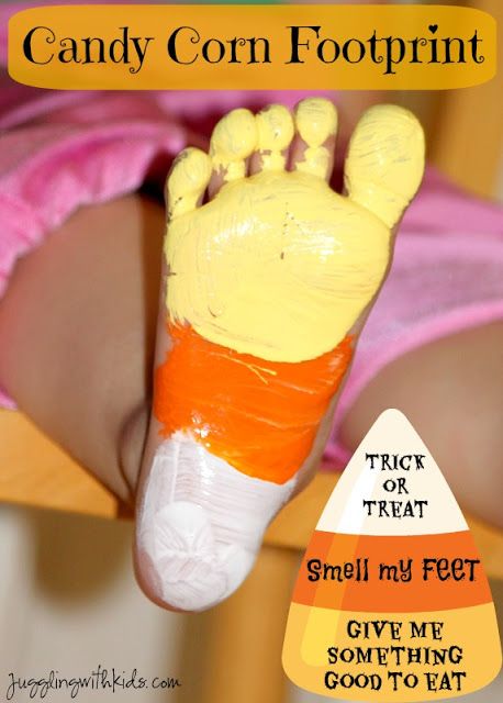 Candy Corn Footprint, Craft For Halloween, Bohemian Style Home, Footprint Craft, Image Halloween, Hallowen Ideas, Footprint Art, Daycare Crafts, Halloween Crafts For Kids