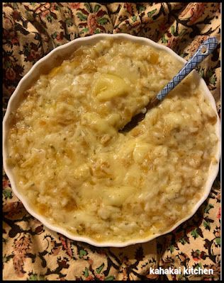 Kahakai Kitchen: Soubise (Onion and Rice Casserole) for Cook the Books Feb/March Pick: "Red Sparrow" by Jason Matthews Onion Rice Casserole, Onion Soubise, Grain Dishes, Onion Rice, Red Sparrow, Beet Soup, Dinner Delicious, French Cooking, Rice Casserole