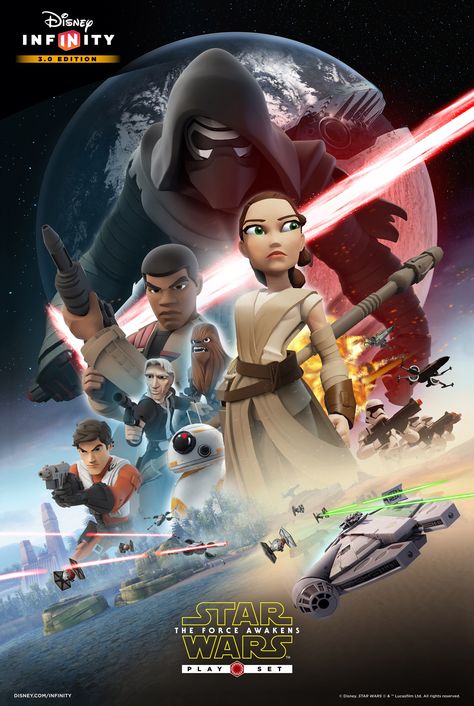 Force Awakens Poster, Disney Infinity Characters, Concept Art Gallery, Star Wars 7, Infinity Art, Star Wars The Force Awakens, Disney Infinity, The Force Awakens, Star Wars Rebels