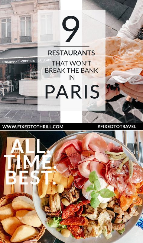 Places To Eat In Paris, Paris Food Guide, Paris Cheap, Paris Trip Planning, Eat In Paris, Hotel Des Invalides, Best Restaurants In Paris, Dinner In Paris, Restaurants In Paris