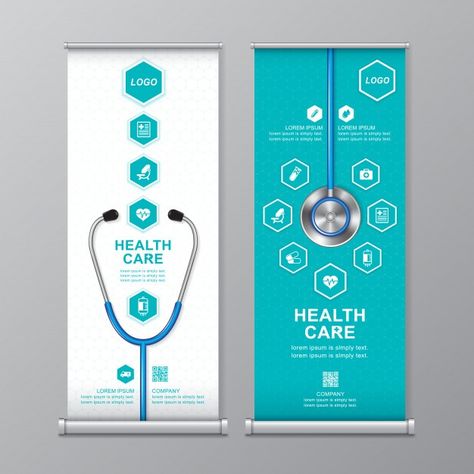 Roller Banner Design, Dr Logo, Rollup Design, Healthcare Advertising, Rollup Banner Design, Medical Brochure, Standee Design, Roller Banner, Roll Up Design