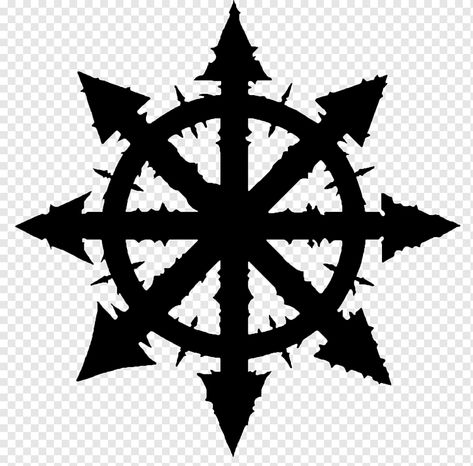 Warhammer Symbols, Chaos Logo, Symbol Of Chaos, Chaos Tattoo, Warhammer Online, Chaos 40k, Aztec Empire, Cool Stencils, Chaos Magic