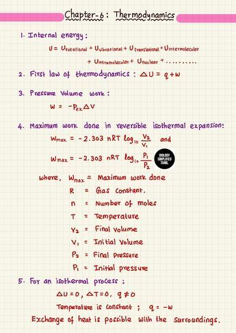 Biology Simplified Tamil: Chemistry Formulae Thermodynamics Chemistry Formula, Neet Chemistry Formula Sheet, Formula Sheet Of Thermodynamics Chemistry, Class 11 Chemistry Formula Sheet, Thermodynamics Formula Sheet, Thermodynamics Formulas, Thermodynamics Chemistry Notes Class 11, Thermodynamics Chemistry Notes, Chemistry Mnemonics