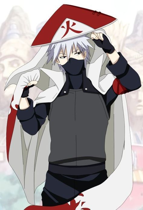 Kakashi Hatake Hokage, Naruto Tumblr, Kakashi Anbu, Kakashi Sharingan, Kakashi Hokage, Lady Tsunade, Cosplay Naruto, Naruto Vs Sasuke, Naruto Drawings