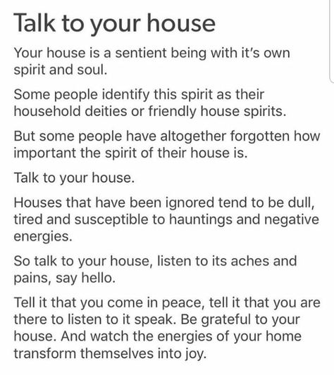 Talk to your house ... Sleep Spell, Happy Homemaking, Green Witchcraft, Witch Spirituality, Grimoire Book, Spiritual Journals, Eclectic Witch, Magick Book, Baby Witch