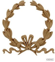 Wreath    3  1/2 High    3  1/4 Wide 86F Wooden Fireplace Surround, Wooden Corbels, Wooden Fireplace, Furniture Appliques, Wood Appliques, Roman Era, Decorative Wood, Ceiling Medallions, Ornaments Design