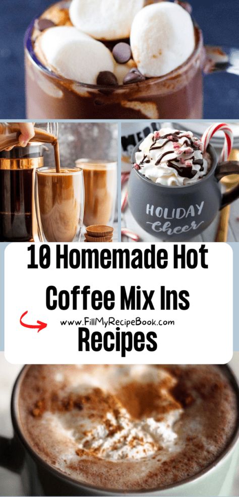 Diy Cappuccino Mix Instant Coffee, Hot Mocha Coffee Recipe, Coffee Add Ins, Coffee Mix Recipes, Hot Drink Mixes, Homemade Mocha Coffee, Mocha Mix Recipe, Powdered Coffee Creamer Recipe, Cappuccino Mix Recipe