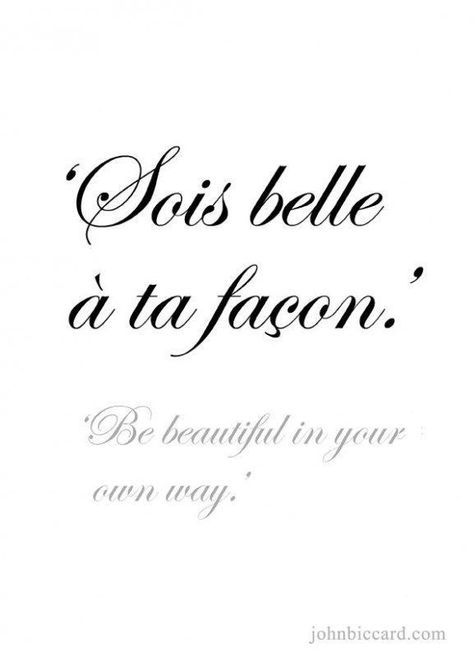 French Tattoo Quotes, Words In Different Languages, French Love Quotes, French Words Quotes, Insta Bio Quotes, One Word Instagram Captions, Phrase Tattoos, French Tattoo, Tiny Quotes