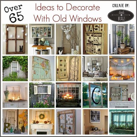 how to decorate with old windows, home decor, how to, repurposing upcycling, wall decor, windows Decorate With Old Windows, Rustic Window Frame, Old Window Projects, Old Window Frames, Repurposed Windows, Old Window Frame, Window Crafts, Window Projects, Rustic Window