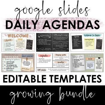 Start your day with a strong routine! These daily agenda templates for Google Slides will help you stay organized and productive. Get your day off to a good start with these Daily Agenda Template, Lesson Plan Organization, Welcome To Class, Free Teacher Resources, Teacher Vibes, English Education, Teacher Classroom Decorations, Daily Agenda, Classroom Procedures