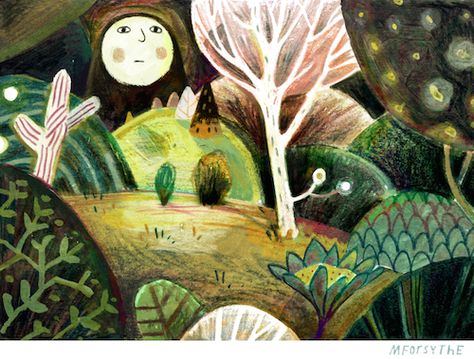 Rebecca Green, Arte Popular, Nature Illustration, Childrens Illustrations, Children's Book Illustration, Children Illustration, Book Illustration, Picture Book, Art Inspo