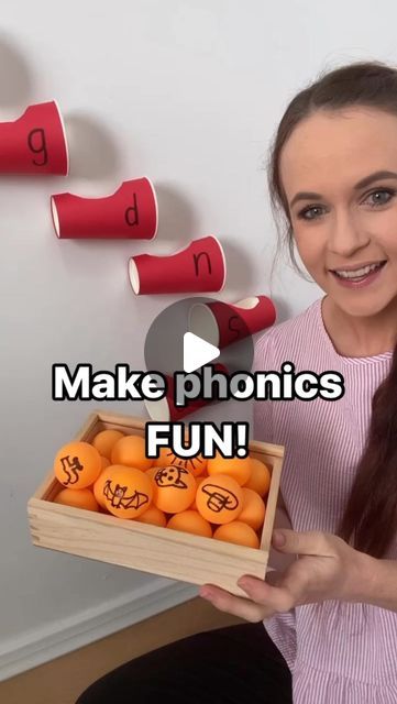 Happy Healthy Classrooms on Instagram: "✨let’s make phonics fun again!✨  In this activity, we are focusing on orally segmenting one-syllable words to identify the final phoneme. Why? Keep reading 👇  🟠 pick up a ball 🟡 say the word out loud  🔵 sound it out  🟣 identify the final sound 🔴 match it to the correct letter and place the ball in that cup  🌈 scream with excitement and repeat   👉 Gaining the confidence to consistently identify the final sound in a word makes a huge difference when it comes to reading and writing. It is a skill that is often overlooked and can take some time to develop.   🥰 If you’re looking for an activity that focuses on letter identification or beginning sounds, check out the reels @happyhealthyclassrooms   ☺️ Don’t forget to differentiate this activity to Sound Identification Activities, Final Sound Activities, Sound Matching Activities, Phonemes Activities, Beginning Sounds Activities, Letter Identification Activities, Syllables Activities, Sounding Out Words, Classroom Centers