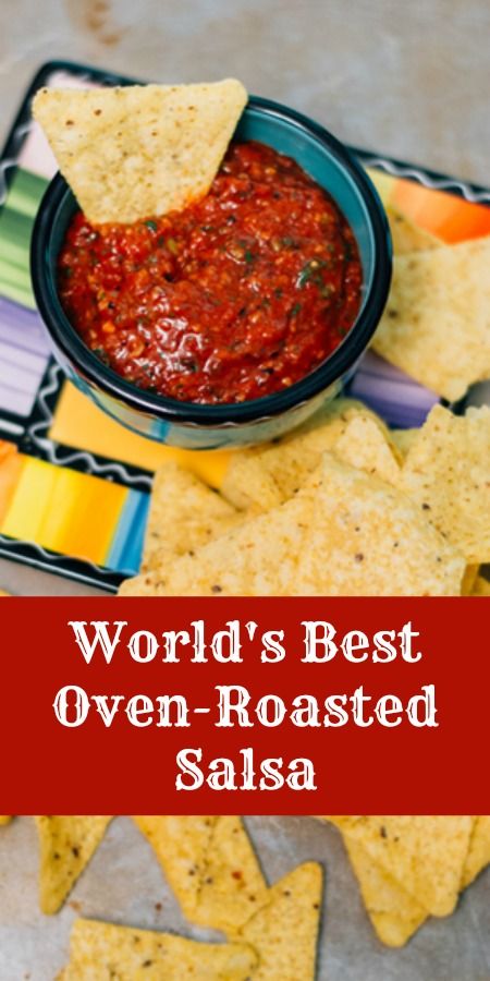 Oven Roasted Salsa, Roasted Salsa Recipe, Salsa Homemade, Blender Salsa, Roasted Salsa, Tomato Salsa Recipe, Fresh Salsa Recipe, Roasted Tomato Salsa, Easy Salsa Recipe