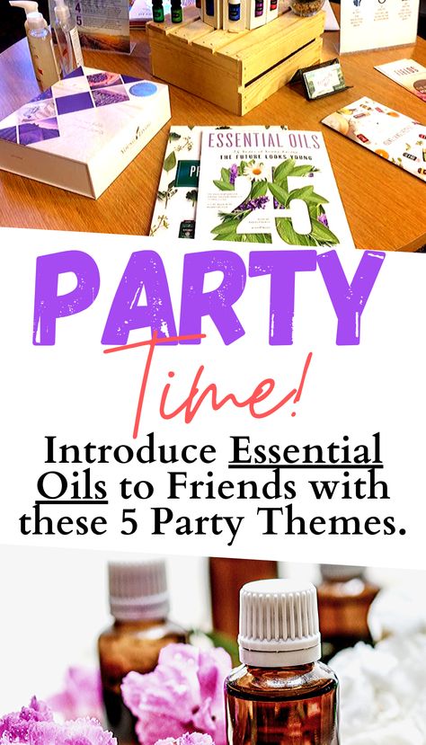 Here are 5 great ideas for how to host an "Essential Oil Party" and introduce people to using oils. Essential Oil Event Ideas, Essential Oil Workshop Ideas, Essential Oil Party Ideas, Essential Oil Class Ideas, Essential Oil Party, Best Oil Diffuser, Essential Oil Blends Roller, Wellness Ideas, Essential Oils Business