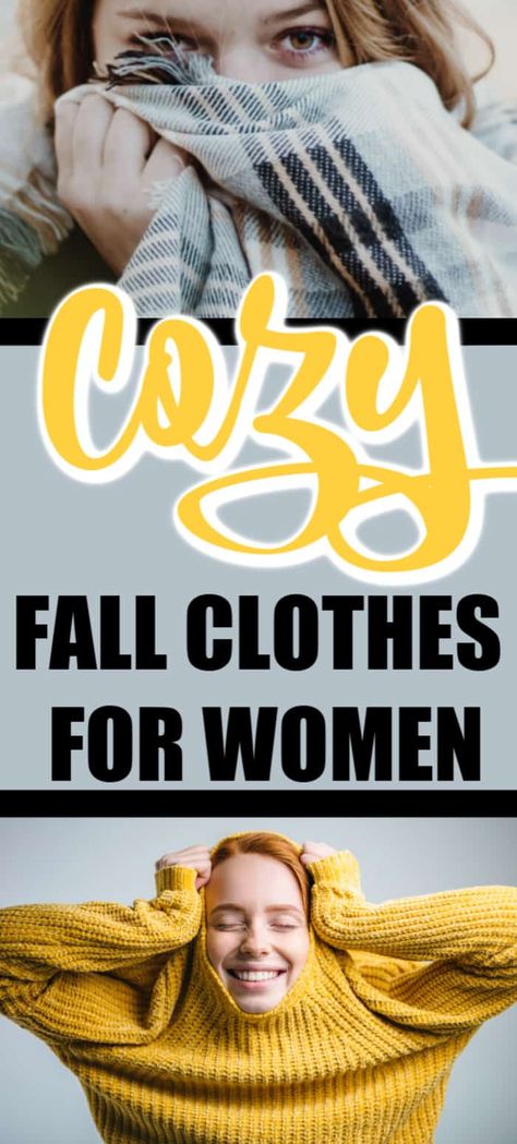 COZY FALL CLOTHES FOR WOMEN --Sweater weather is here and it is time to switch to cozy fall clothes.  Check out these AFFORDABLE finds! Messy Bun Outfit, Hygge Fall, Fall Clothes For Women, Chunky Pullover Sweater, Cozy Clothes, Mommy Moments, Simple Fall Outfits, Fits Aesthetic, Family Crafts