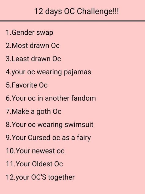 Oc Art Challenge, Oc Drawing Prompts, Oc Prompts, Oc Makers, 30 Day Art Challenge, Character Sheet Template, 30 Day Drawing Challenge, Drawing Challenges, Oc Drawing