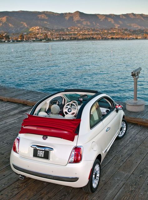 Fiat 500 Cabrio, Fiat 500c, Car Purchase, Fiat Panda, Car Lot, Pretty Cars, Fiat Uno, Car Hire, Car Club