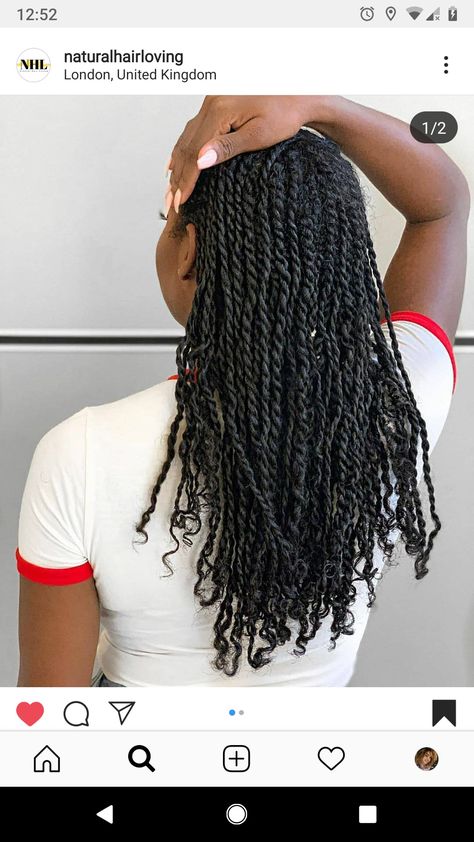 Long Mini Twists, Style Mini Twists, Mini Twists Natural Hair, Cute Natural Hairstyles, Natural Braids, Quick Natural Hair Styles, American Hairstyles, Natural Hair Twists, Mini Twists