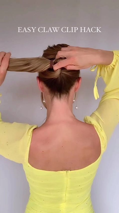 Awesome Hairstyles | Cute Hairstyle tutorials 🥰🥰 By @hair_is_fun_ ❤️ . *No copyright infringement was intended. If you are the author of this video and do not... | Instagram Updos Tutorials, Hair Updos Tutorials, Awesome Hairstyles, Hairstyles Cute, Hairstyle Tutorials, Cute Hairstyle, Easy Hair Updos, Fast Hairstyles, Braid Tutorial