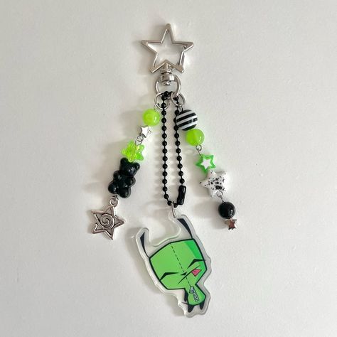 ꒰ᐢ. .ᐢ꒱₊˚⊹ gir keychains !!<3 all $12 each measurements: 5.25in each availability by slide # ✰ 2 ✅ ✰ 3 ✅ ✰ 4 ✅ note: protective film on acrylic charms is still attached .・。.・゜₊˚⊹・.・✧・゜・。. ♡ comment to claim ♡ pls read “info” highlight before buying !! ♡ prices are before shipping .・。.・゜₊˚⊹・.・✧・゜・。. #handmadegiftshop #shophandmade #shopsmallbusiness #smallbusiness #handmade #smallshop #keychainsforsale #smallbusinessowner #jewelryinspiration #keychains #smallbizowner #fypシ #nostalgic #... Emo Accessories, Aesthetic Emo, Crystal Heart Necklace, Invader Zim, Acrylic Charms, Diy Keychain, Shop Small Business, Y2k Aesthetic, Crystal Heart