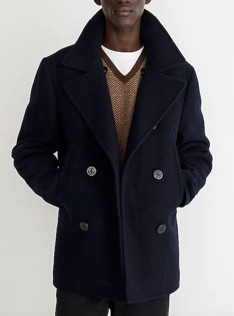 20 Best Peacoats for Men 2023 - Peacoat Shopping Guide Men’s Pea Coat, Men Wool Coat, Men’s Peacoat Outfit, Men’s Wool Coat, Men’s Peacoat, Men’s Coat, Pea Coat Men Outfits, Peacoat Men Outfits, Mens Pea Coat Outfits