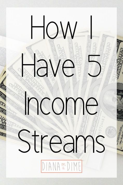 How I Have 5 Income Streams Passive Income Sources, Multiple Income, Additional Income, Multiple Streams Of Income, Debt Free, Earn Money From Home, Income Streams, Money Matters, Extra Income