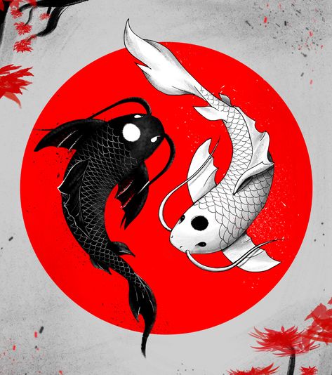 ArtStation - Japanese Koi Fish Vision, Marcel van Tonder Paint Jeans, Japanese Inspired Art, Koi Fish Art, Koi Painting, Koi Fish Drawing, Japanese Koi Fish, Koi Fish Designs, Blue Koi, Dragon Embroidery