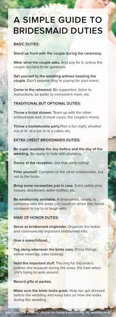 A simple guide to bridesmaids duties and etiquette - Wedding Party Bridesmaids Duties, Bridesmaid Duties, Always A Bridesmaid, Boda Mexicana, Wedding Etiquette, Wedding Congratulations, Wedding Info, Camper Renovation, Best Friend Wedding