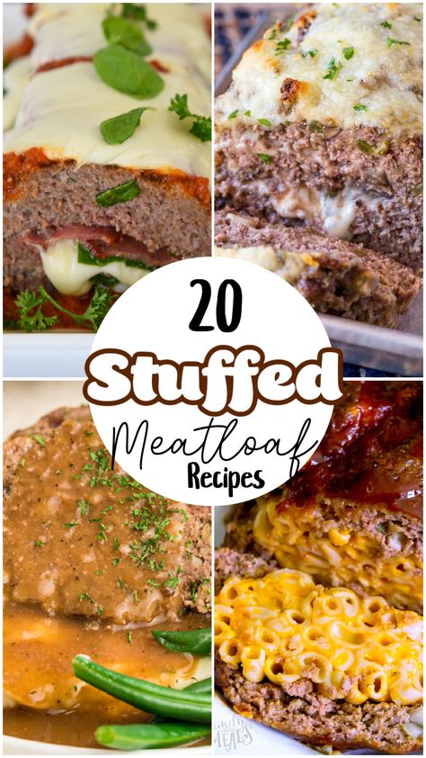 Stuffed meatloaf recipes are hearty, delicious meals that are perfect for any night of the week. Whether you’re looking for an easy family dinner or want to impress company with your cooking skills, these 20 stuffed meatloaf recipes are sure to make everyone happy. Stuffed Meatloaf Recipes, Unique Meatloaf Recipes, Fancy Meatloaf, Meatloaf Meatballs, Tasty Meatloaf Recipe, Pork Meatloaf, Ground Turkey Meatloaf, Stuffed Meatloaf, Smoked Meatloaf