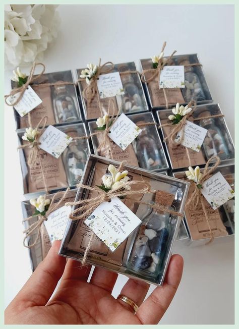 [CommissionsEarned] Wedding Favors For Guests Boxrustic Wedding Favorcustom | Etsy #usefulweddingfavorsforguests Gift Box For Men Boyfriends, Wedding Guest Gift Ideas Cheap, Useful Wedding Favors For Guests, Useful Wedding Favors, Wedding Favors Packaging, Emprendimiento Ideas, Boyfriend Gift Basket, Birthday Souvenir, Rustic Wedding Gifts